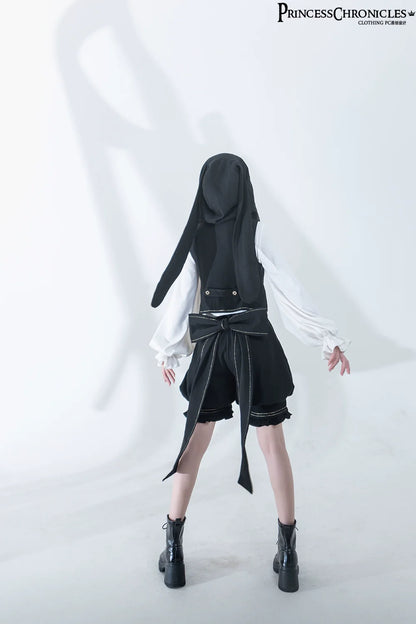 Princess Chronicles - Desperate Bunny - Ouji Lolita Vest Shorts Set