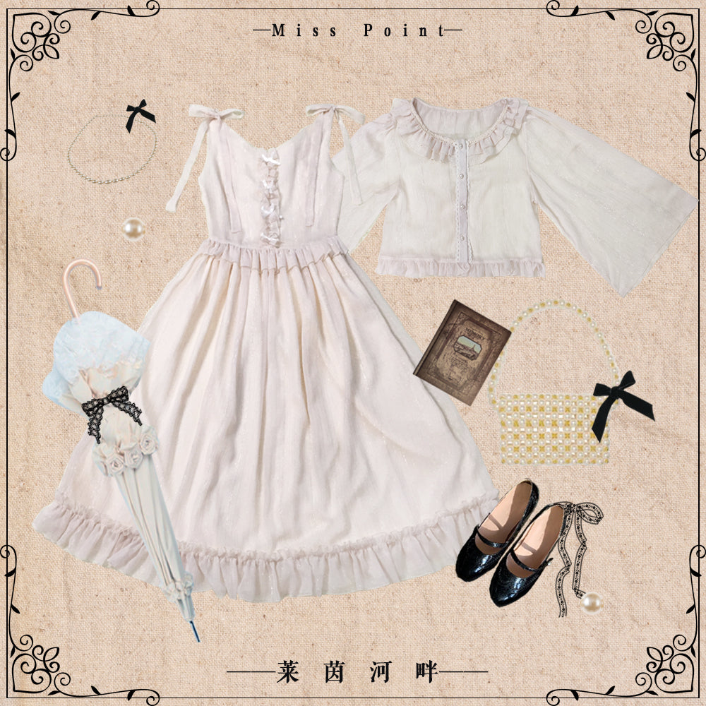 Miss point - Rhine Riverside - French Vintage Chiffon Lolita JSK