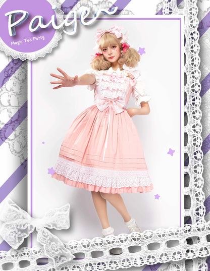 Magic Tea Party - Cute Lolita Jumper Dress Multicolors JSK