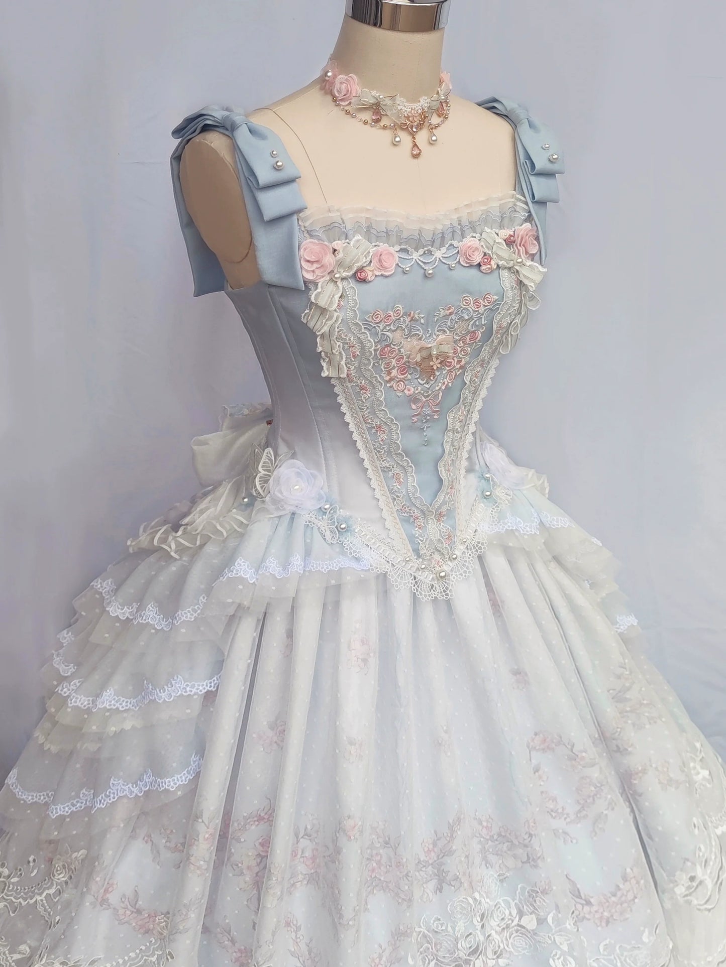 Garden Cat - Dreamy Dance Gorgeous Lolita JSK and SK