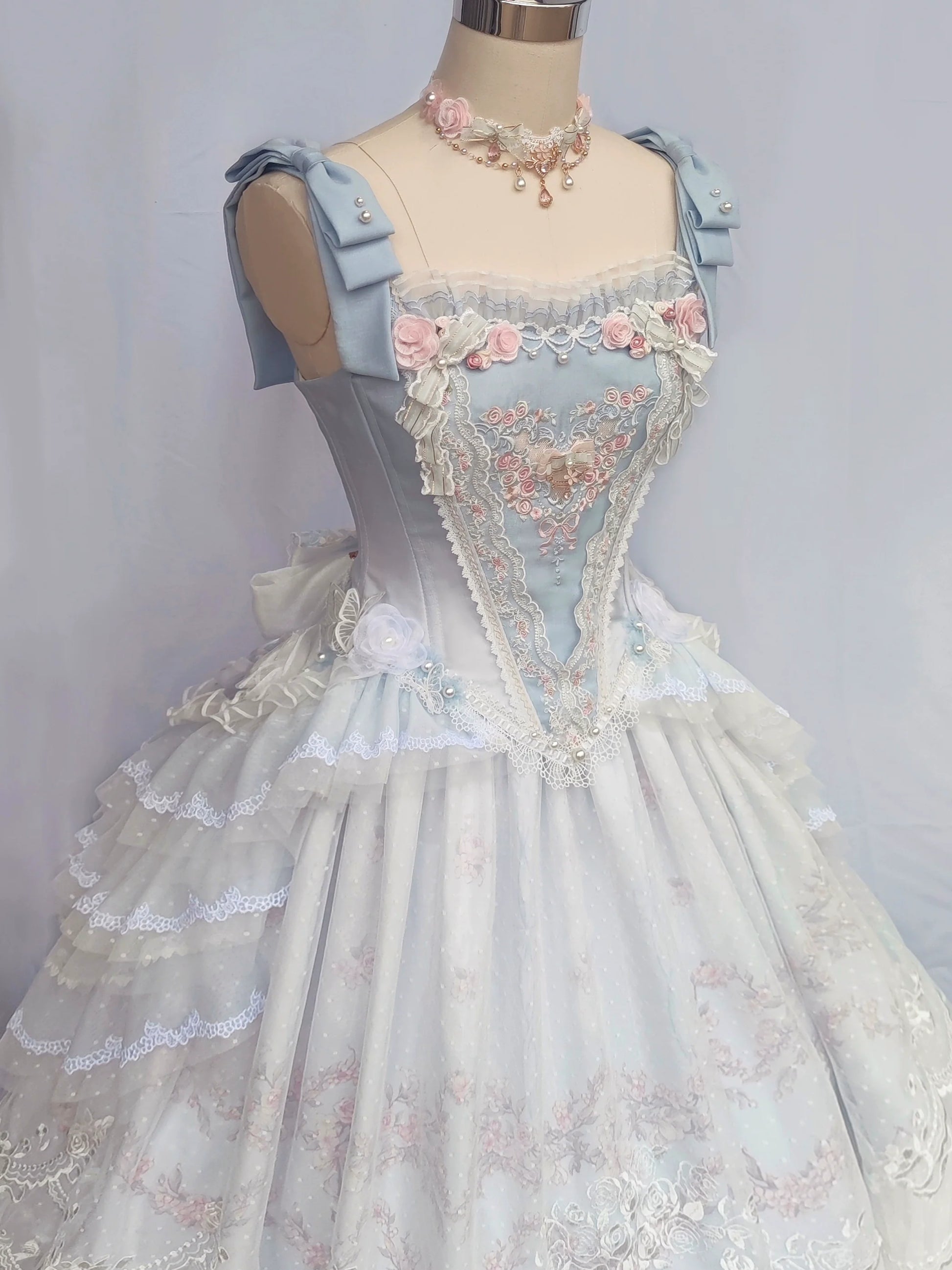 Garden Cat - Dreamy Dance Gorgeous Lolita JSK and SK