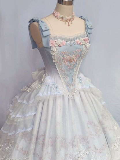 Garden Cat - Dreamy Dance Gorgeous Lolita JSK and SK