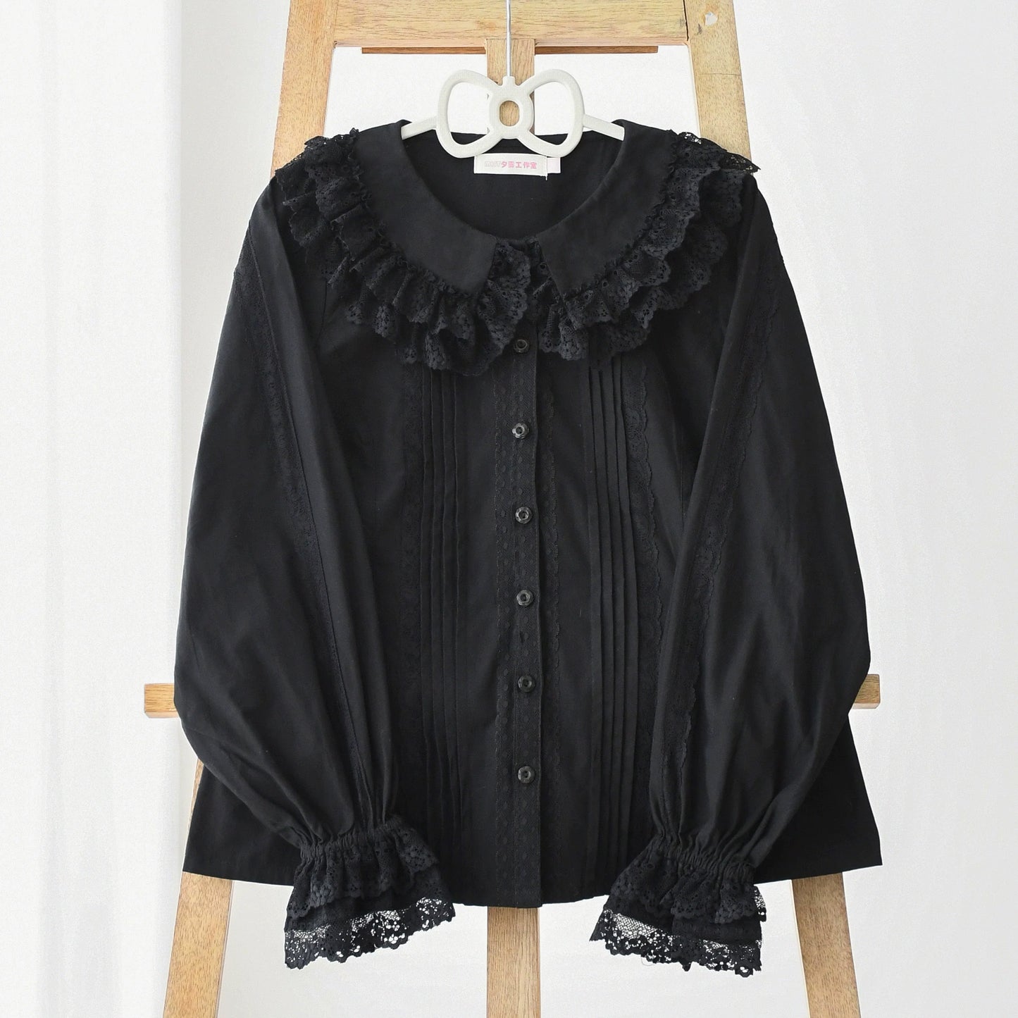 MIST - Hyde Garden - Daily Lolita Shirt Cotton Blouse Long Sleeves