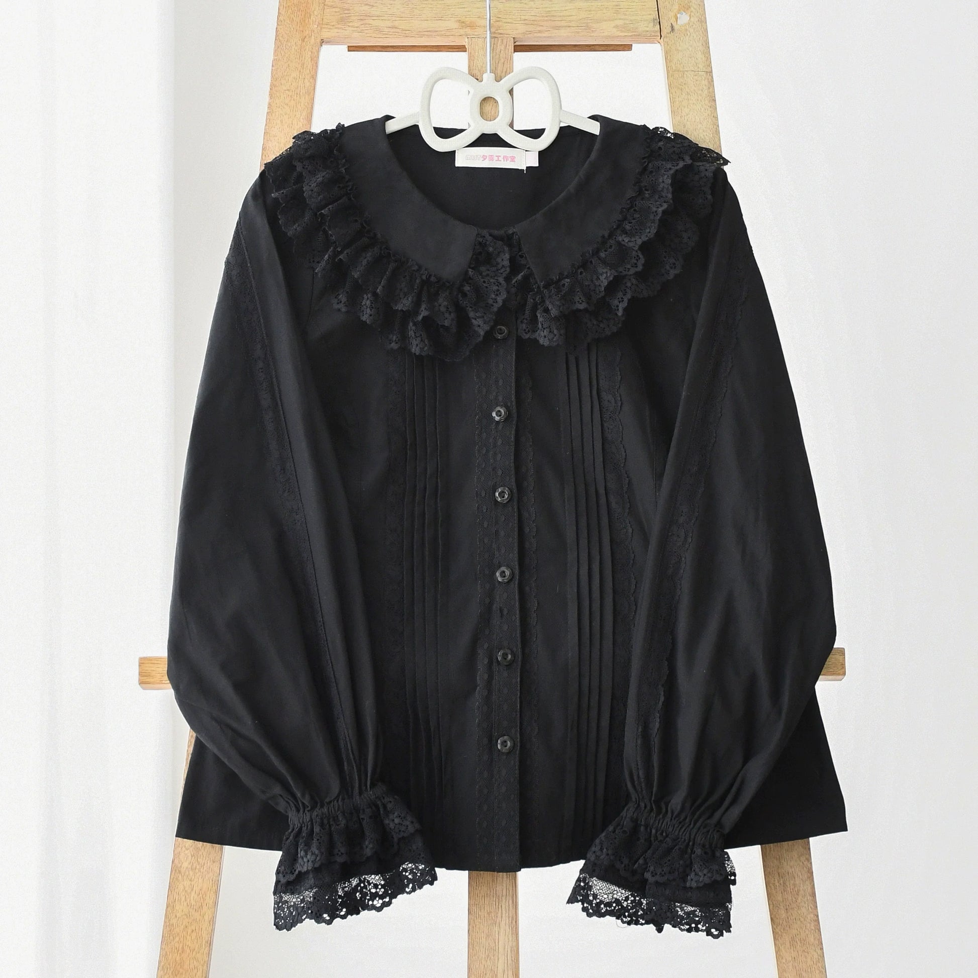 MIST - Hyde Garden - Daily Lolita Shirt Cotton Blouse Long Sleeves
