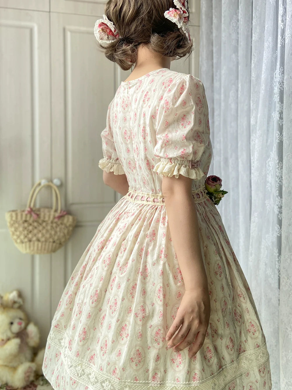 Miss Point - Customized Elegant Lolita OP Dress Cute Daily Girl Short Lolita Dress