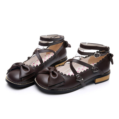 Sosic - Sweet Lolita Low Heel Shoes Multicolors