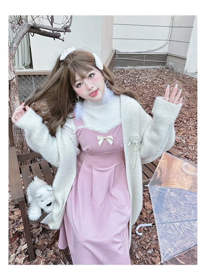 Yingtang - Sweet Lolita Coat Plus Size Lolita Dress Set