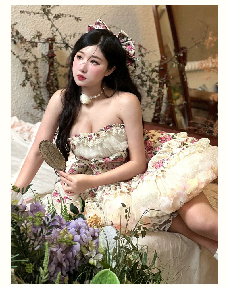 Diamond Honey - Sweet Lolita JSK Dress Sleeveless Dress for Spring Summer