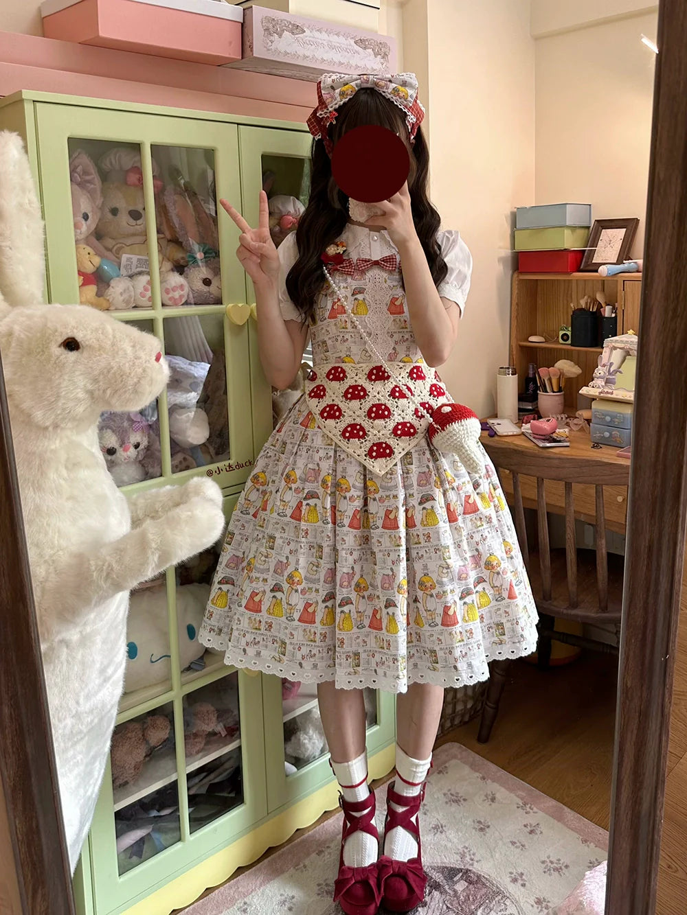 Miss Cube - Dress Up Dolls - Summer Kawaii Lolita JSK Dress Customized Size