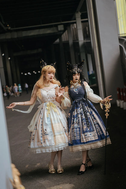 Miss Point - Dusk Best - Egyptian Lolita Dress Set Gorgeous JSK