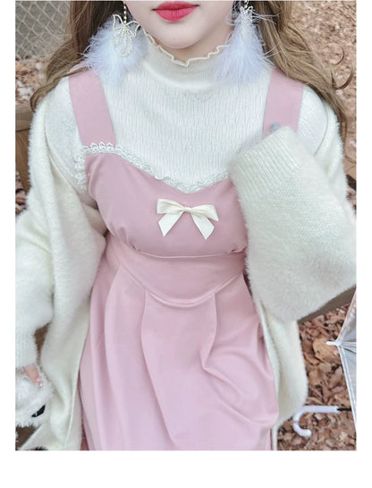 Yingtang - Sweet Lolita Coat Plus Size Lolita Dress Set