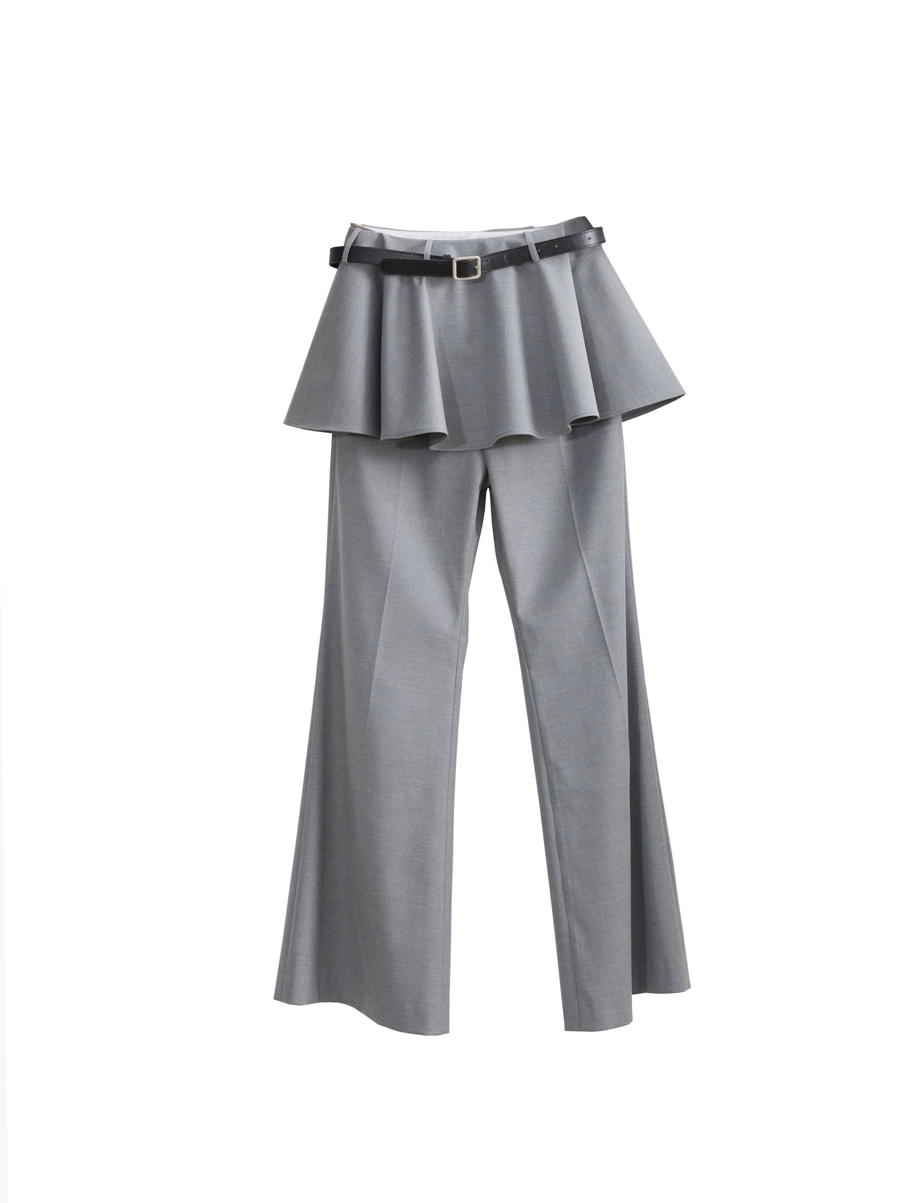 Two-piece Skirt Pants