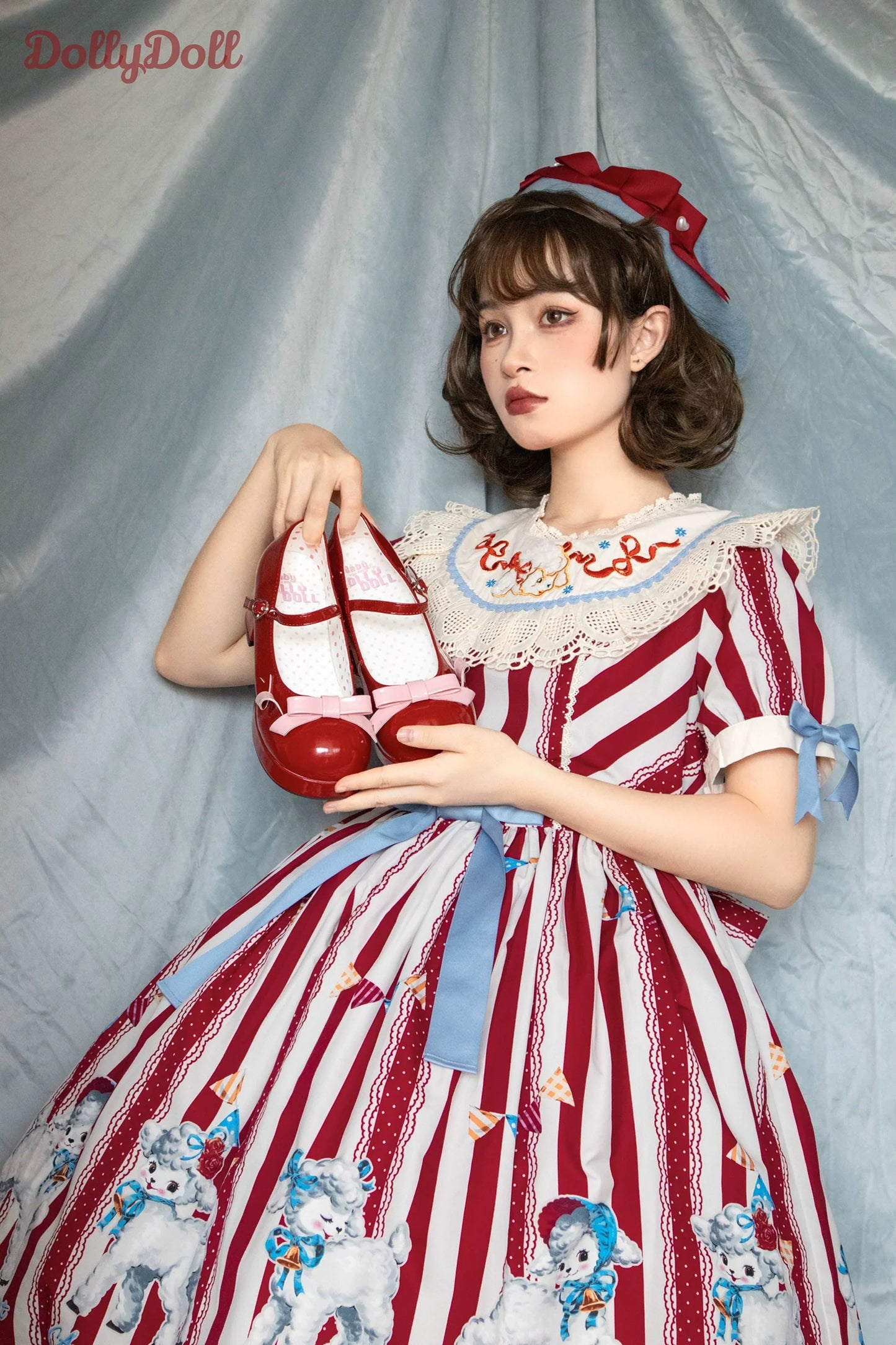 Dolly Doll - Lovers' Gift - Round Toe Middle Heel Mary Jane Lolita Shoes