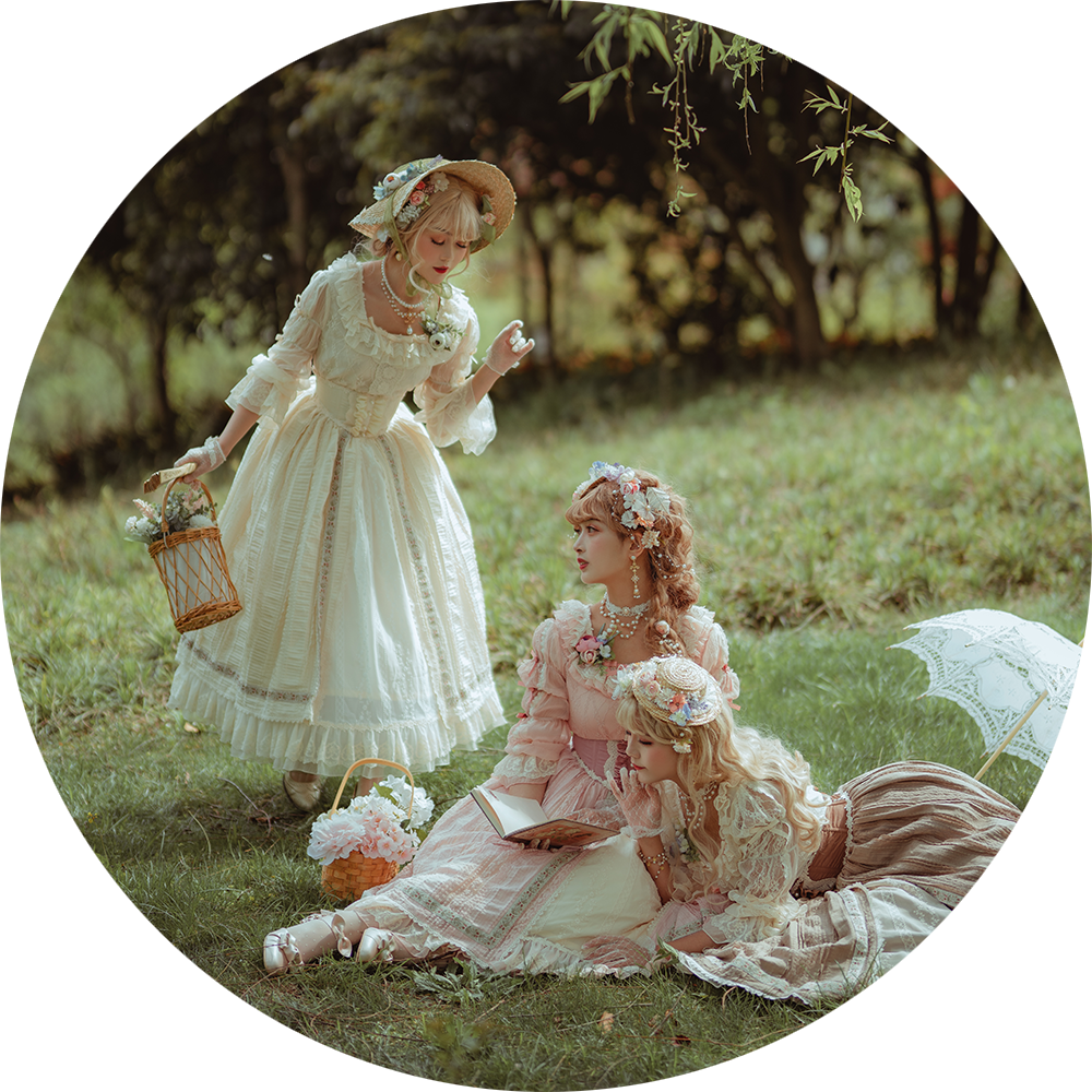 Miss Point - The Sally Gardens - Lotus Root Sleeve Lolita Blouse