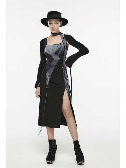 Chinese style punk summer dress 【s0000002248】