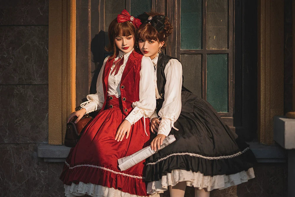 Miss Point - Rose Doll - Elegant Lolita Mutton Sleeve Blouse