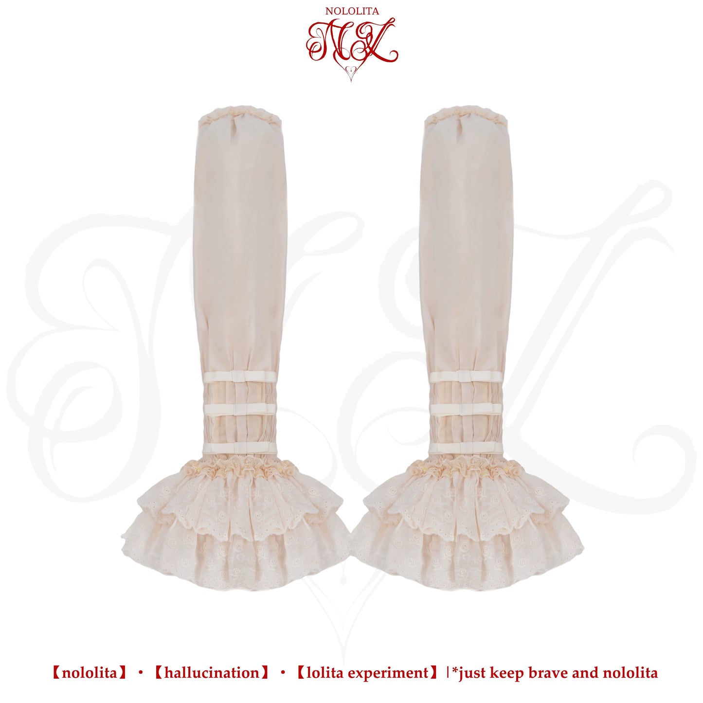 Nololita - Nightingale - Old School Lolita Shirt with Detachable Sleeves