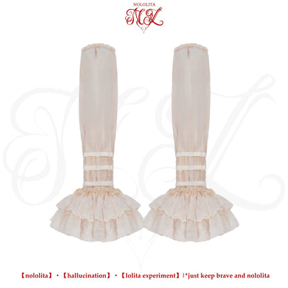 Nololita - Nightingale - Old School Lolita Shirt with Detachable Sleeves