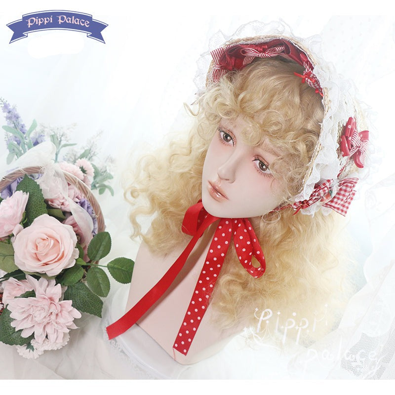 Pippi Palace - Little Princess - Sweet Lolita Curly Wig Multicolors