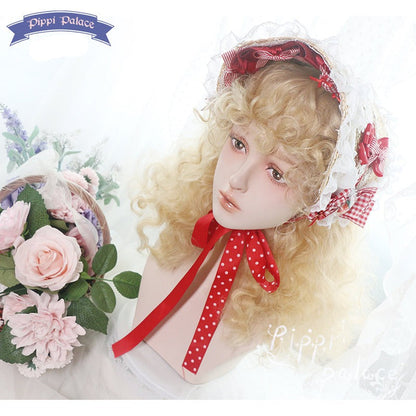 Pippi Palace - Little Princess - Sweet Lolita Curly Wig Multicolors
