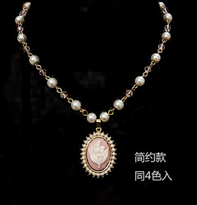 Rose of Sharon - Retro Lolita Necklace 4 Colors