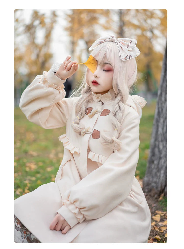Fairy Cat - Sweet Lolita Coat Autumn and Winter Lolita Outwear