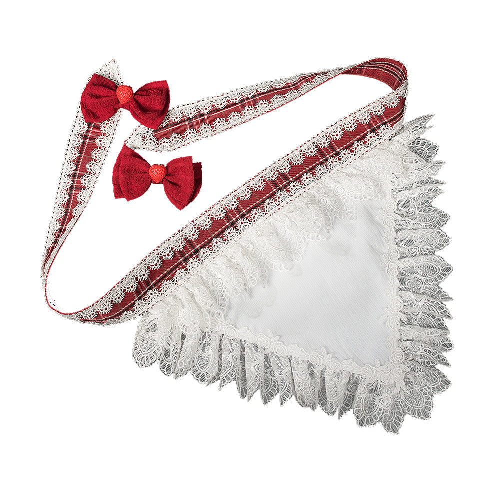 Youruipai - Little Red Riding Hood - Lolita Triangle Scarf