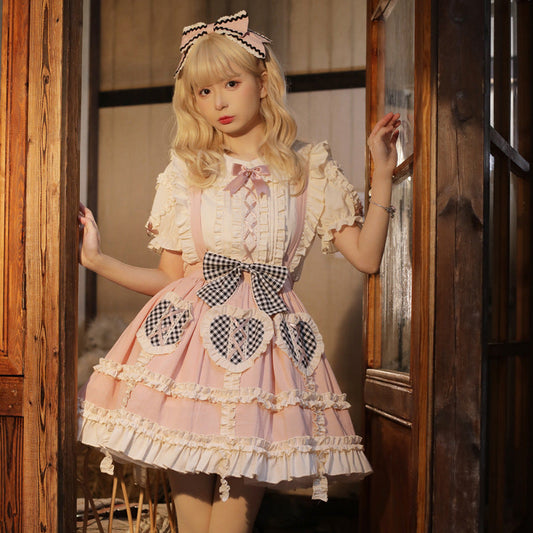 Eieyomi - Kawaii Lolita Summer SK and Blouse