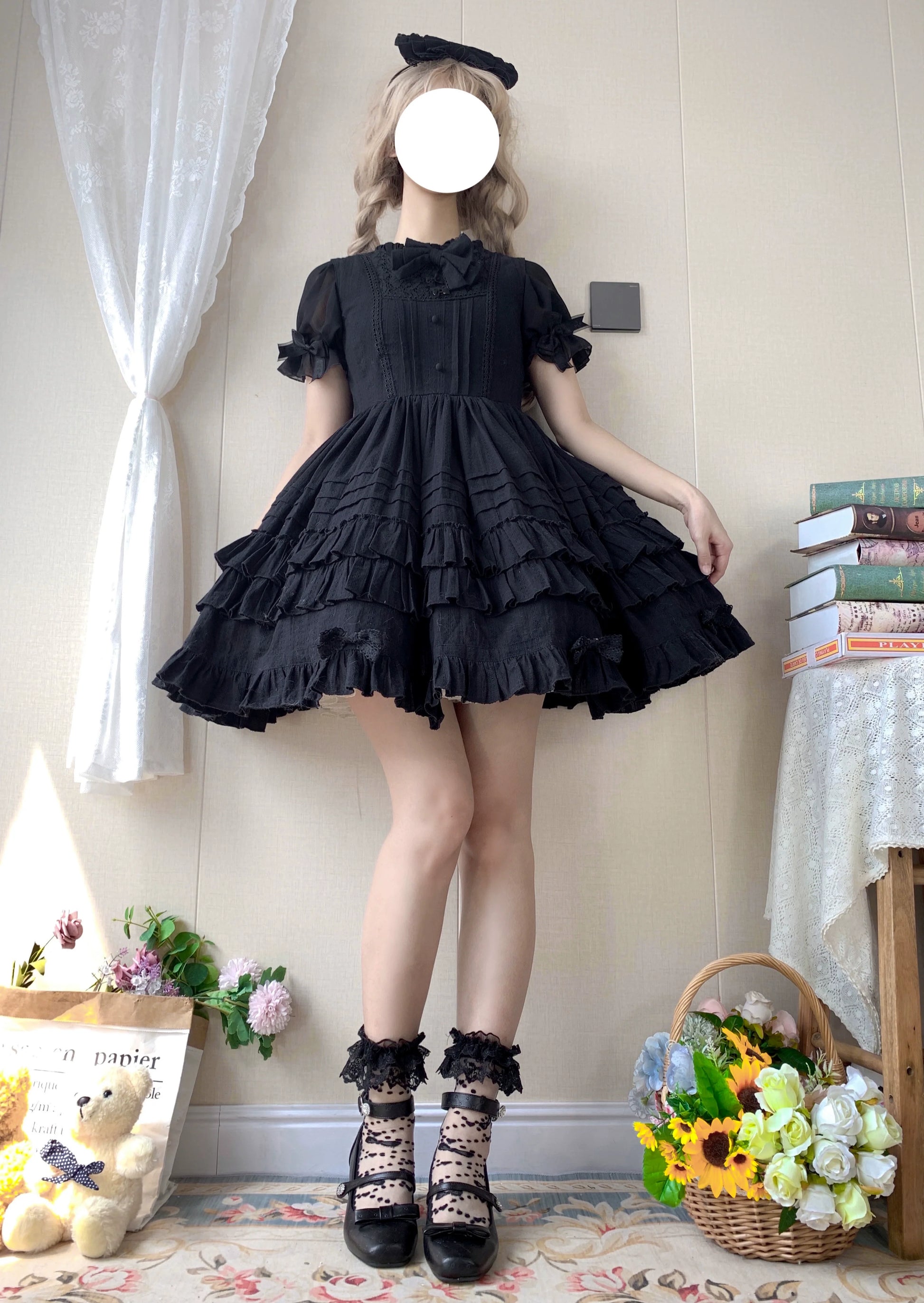Strawberry Witch - Elegant Lolita Jumper Dress Solid Color JSK