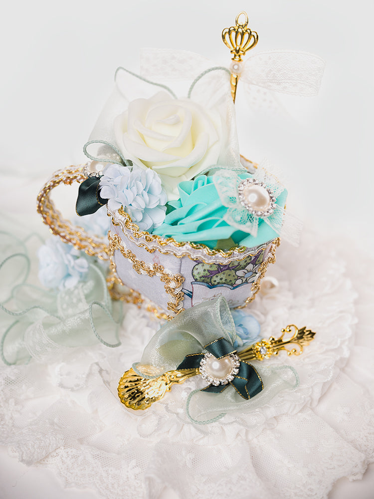 Youpairui - Sylph - Classic Lolita Tea Party Green Jumper Dress