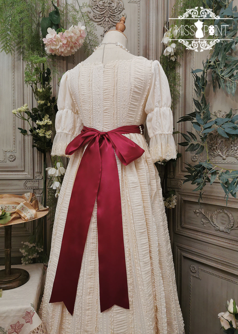 Miss Point - The Sally Gardens - Multicolors Ribbon Lolita Sash