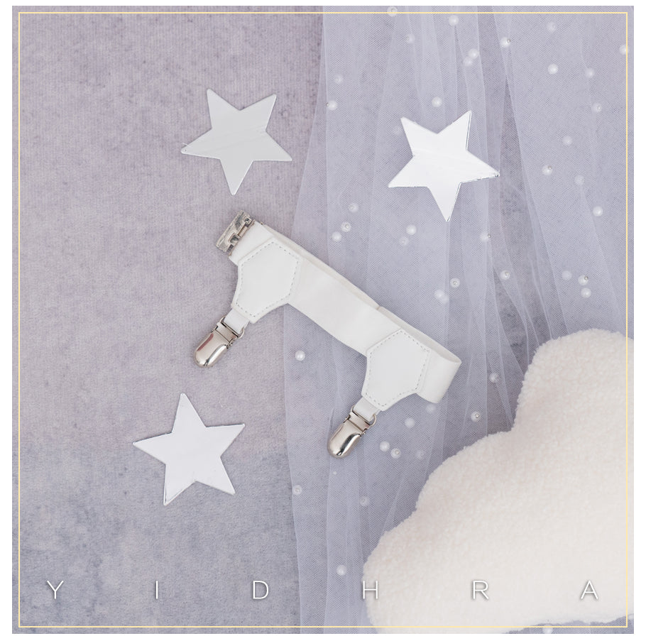 Yidhra - Lolita Tights Holdups Anti-slip Leg Clips