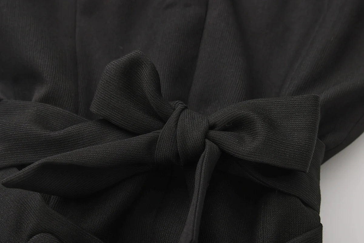 Immortal Thorn - Silent Agent - Ouji Lolita Black Vest Coat