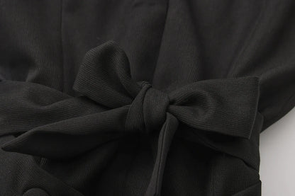 Immortal Thorn - Silent Agent - Ouji Lolita Black Vest Coat