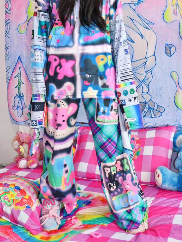 Loose flare pants【s0000010292】