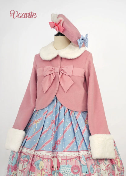 Vcastle - Winter Lolita Coat Short Wool Coat