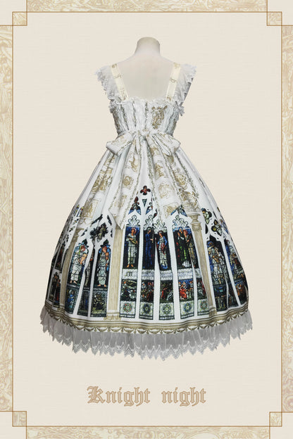 Knight night - The Saint Priest - Stained GlassﾂｷSain Lolita Jumper Dress
