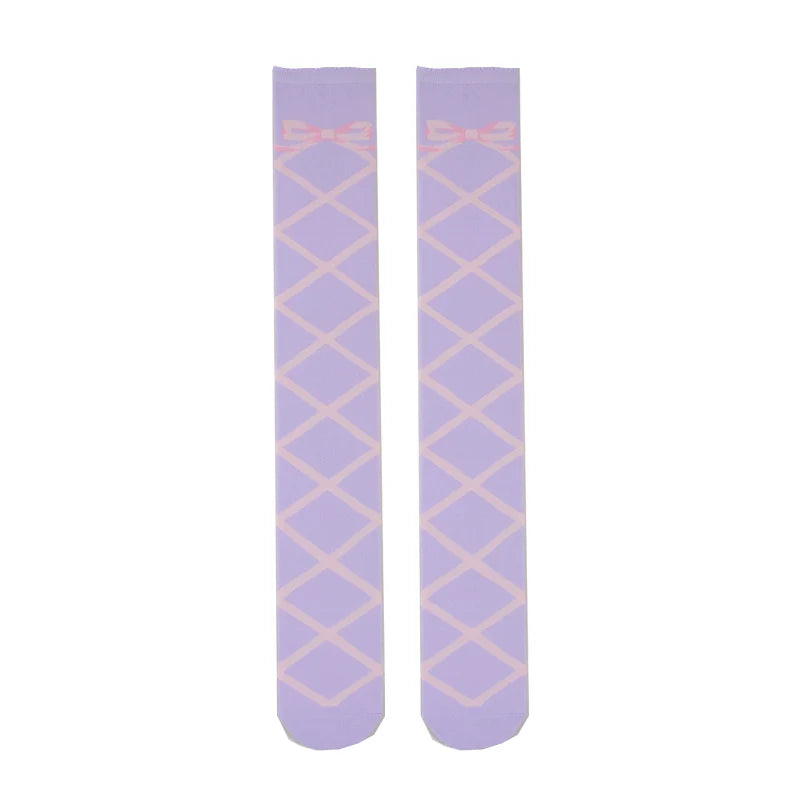 Roji Roji - Sweet Lolita Cotton Mid-Calf Socks