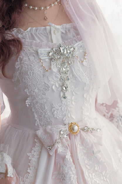 Sweet Wood - Secret Garden In Midsummer - Elegant Lolita Bridal JSK