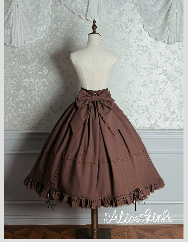 Alice Girl - Duke of Victoria - Classic Lolita SK & Overskirt Set