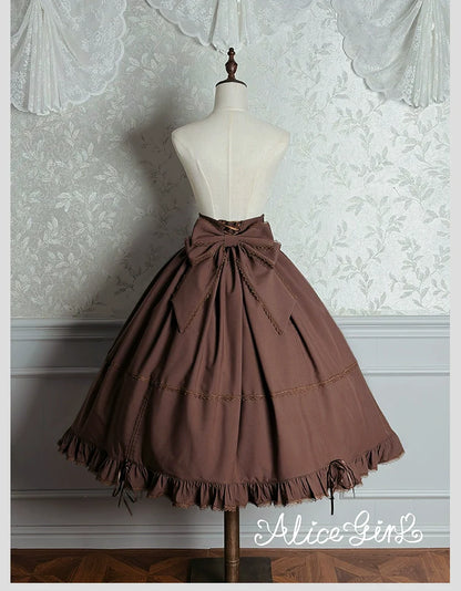 Alice Girl - Duke of Victoria - Classic Lolita SK & Overskirt Set