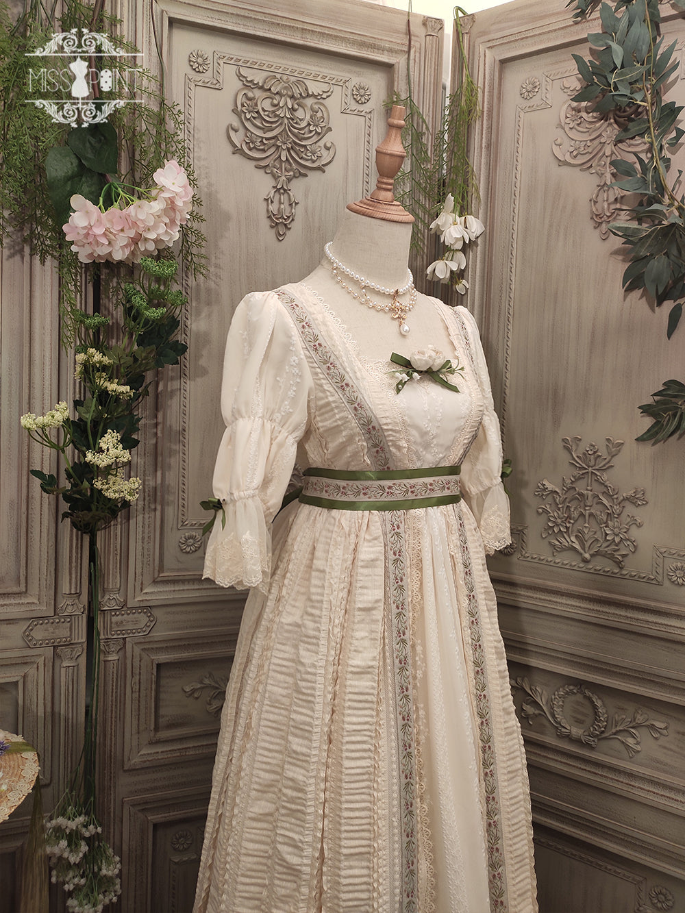 Miss Point - The Sally Gardens - Multicolors Ribbon Lolita Sash