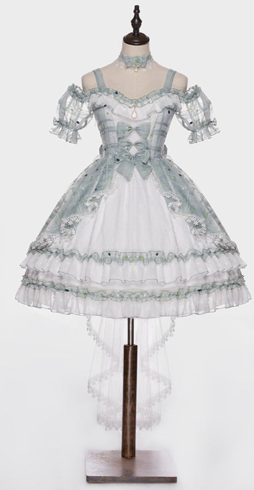 Youpairui - Bucharest - Calssic Lolita Jumper Dress Set