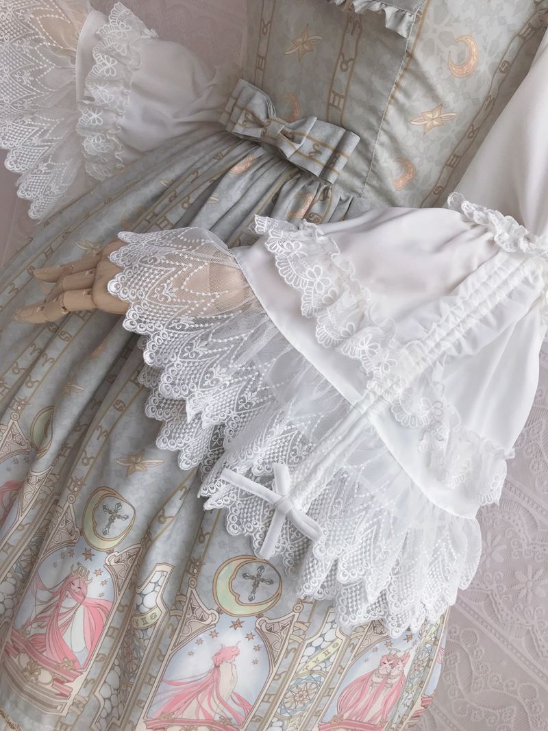 Yilia - Retro Lolita Princess Sleeve Blouse