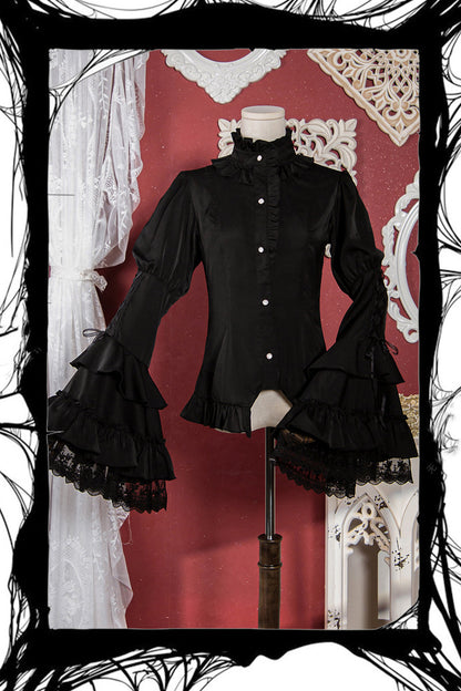 Ocelot - Gothic Lolita Halloween Bat Blouse
