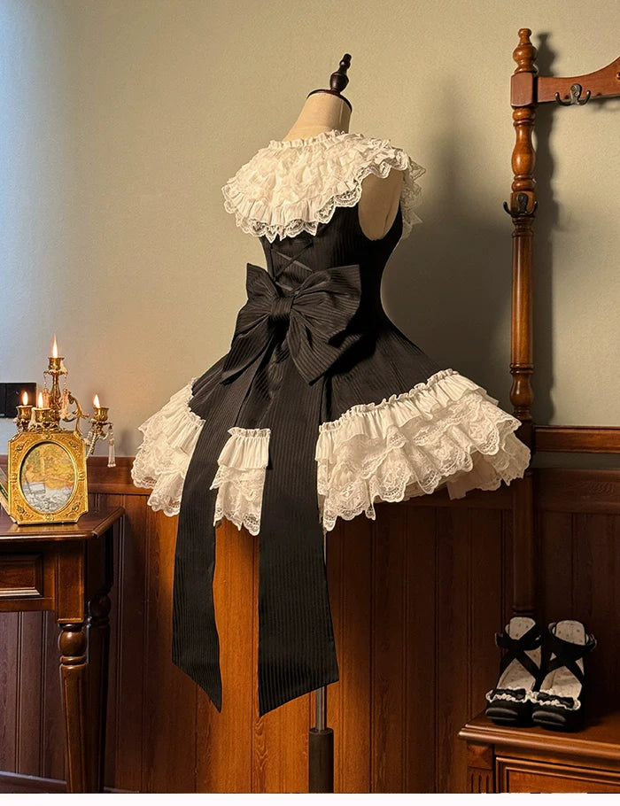 Alice Girl - Arrogant Miss - Sweet Lolita Trailing Large Bow with Long Ribbons