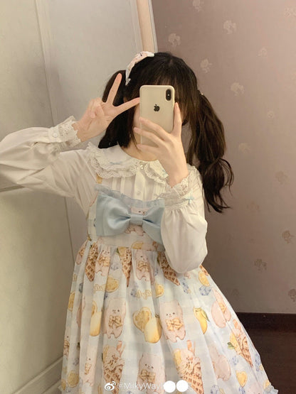 Milky Way - Peter Pan Collar Kawaii Lolita Blouse