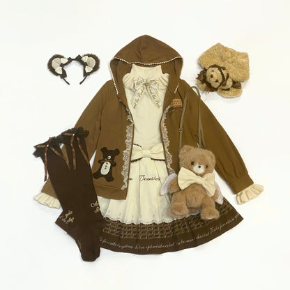 PPX STUDIO - Sweet Lolita Woolen Sweater Multicolors