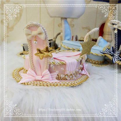 Fox Cherry - Lolita Rabbit Ears Top Hat Multiple colors