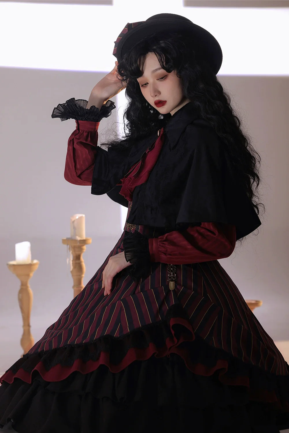 Miss Point - Custom-Made Lolita Elegant Stand Collar Lolita Shirt